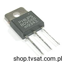 [5szt] Tranzystor Darlington PNP 100V 16A BDV66B TO218 PHILPS