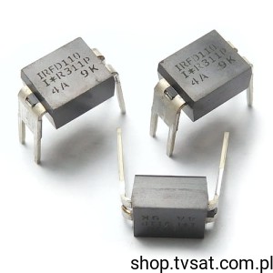 [30pcs] IRFD110 N-FET 100V 1A 1.3W HD-1 IR 