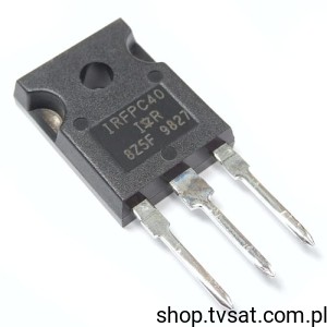 [4szt] IRFPC40 N-FET 600V 6.8A 150W TO247 IR 