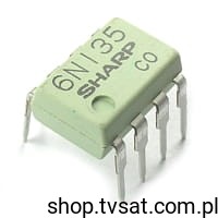 [20szt] 6N135 Transoptor DIP8 SHARP