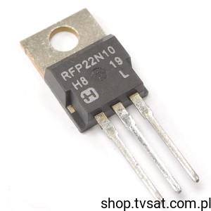 [10szt] RFP22N10 N-FET 100V 22A 100W TO220 HARRIS