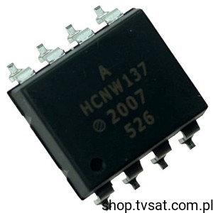 [20szt] HCNW137-500 6N137 Optocoupler Logic-Out SMD-DIP8 AGILENT