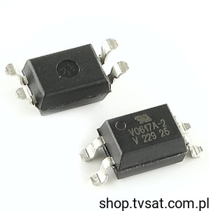 [50pcs] VO617A-2 Transoptor High Reliability 5300V SMD-DIP4 VISHAY