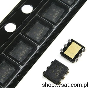 [50szt] FDC697P P-FET 1.8V PowerTrench SMD-SOT6 FAIRCHILD