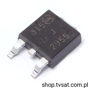 [55szt] MJD2955T4 PNP 60V 10A 20W SMD-DPAK ONSEMI
