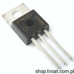 [10szt] SPP07N60S5 N-FET 600V 7A 80W TO220 INFINEON