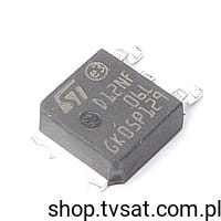 [7szt] STD12NF06LT4 N-FET 60V 12A 30W SMD-DPAK STM