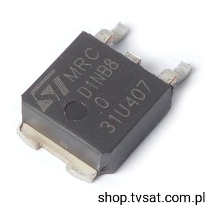 [50szt] STD1NB80T4 N-FET 800V 1A 50W SMD-DPAK STM