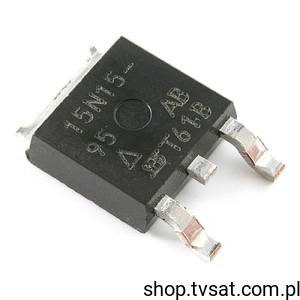 [10szt] SUD15N15-95 N-FET 150V 15A 62W SMD-DPAK VISHAY
