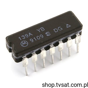 [2szt] 139A-YB Quadruple Comparators DIP14C MOTOROLA