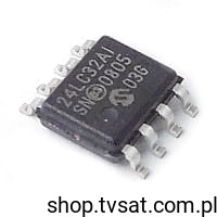 [2szt] IC EEPROM 32K -40/+85'C 24LC32AT-I/SN SMD-SO8 MICROCHIP