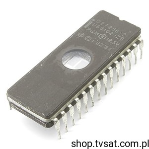 [10szt] D27256-2 256Kbit UV EPROM DIP28CW INTEL USED