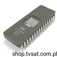 [1szt] IC EPROM UV 4M AT27C040-150DC [CLEAN] DIP32-CW ATMEL