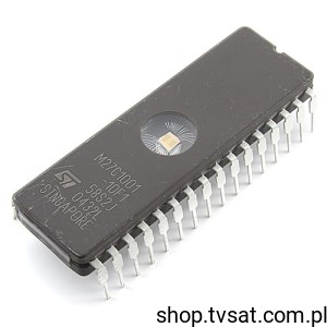[3pcs] M27C1001-10F1 1MBit 128Kx8 EPROM 100ns DIP32CW STM