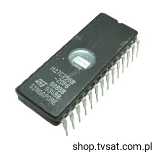 [10szt] M27C256B-20F6 256Kbit UV EPROM DIP28CW STM USED