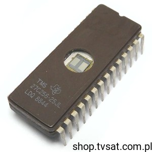 [10szt] TMS27C256-25JL 256Kbit UV EPROM DIP28CW TI  USED