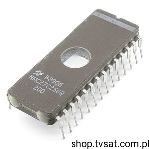 [10szt] NMC27C256-200 256Kbit UV EPROM DIP28CW NSC USED
