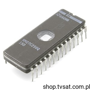 [10szt] NMC27C256Q-150 256Kbit UV EPROM DIP28CW NSC USED