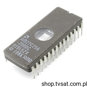 [10szt] AM27C256-200DC 256Kbit UV EPROM DIP28CW AMD USED