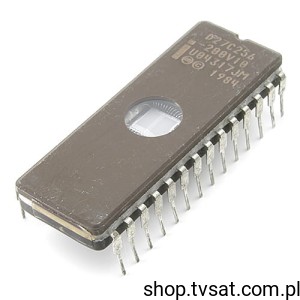 [10szt] D27C256-200 256Kbit UV EPROM DIP28CW INTEL USED