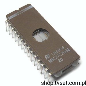 [10szt] NMC27C256Q-200 256Kbit UV EPROM DIP28CW NSC USED