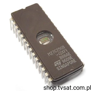 [10szt] M27C256B-12XF1 256Kbit UV EPROM DIP28CW STM USED
