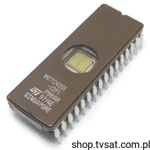 [2pcs] M27C4001-12F1 4Mbit UV EPROM DIP32CW STM