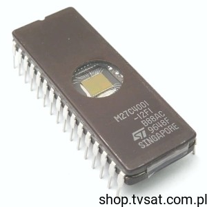 [4szt] M27C4001-12F1 4Mbit UV EPROM DIP32CW STM USED
