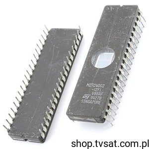 [2pcs] M27C4002-15F1 4Mbit UV EPROM DIP40CW STM