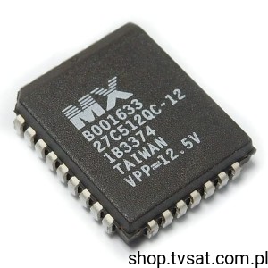 [5szt] MX27C512QC-12 512Kbit OTP EPROM SMD-PLCC32 MACRONIX