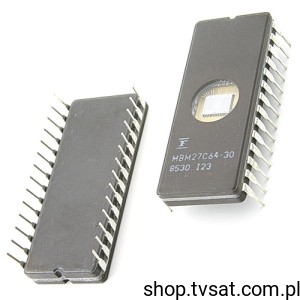 [3pcs] MBM27C64-30 UV EPROM 64Kbit DIP28C FUJITSU