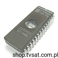 [1szt] IC EPROM UV 64K 27C64A-20FA [CLEAN] DIP28-CW SIGNETICS