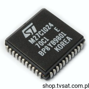 [3pcs] M27C1024-70C1 1Mbit OTP EPROM SMD-PLCC44 STM