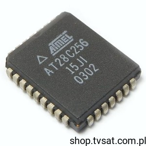 [2pcs] AT28C256-15JI 256Kbit EEPROM SMD-PLCC32 ATMEL