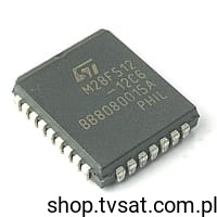 [2pcs] M28F512-12C6 512Kbit Flash Memory SMD-PLCC32 STM