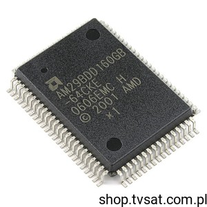 [3pcs] AM29BDD160GB-64CKE Flash Memor 16MB SMD-QFP80 AMD
