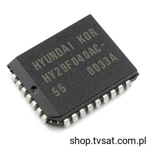 [3szt] HY29F040AC-55 Flash Memory 4MBit SMD-PLCC32 HYUNDAI