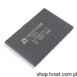 [5szt] AM29F400BB-70ED 4Mbit Flash Memory SMD-TSOP48 SPANSION