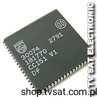 [1pc] IC CC151V1 30074 SMD-PLCC68 PHILIPS