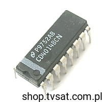 [50szt] CD4014BCN 8Bit Shift Register DIP16 NSC