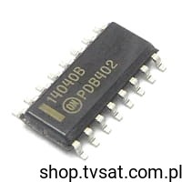 [200szt] MC14040BD Counter/Divider 12-Bit Binary UP SMD-SO16 ONSEMI