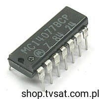[50szt] MC14077BCP Quad EX-OR Gates DIP14 MOTOROLA