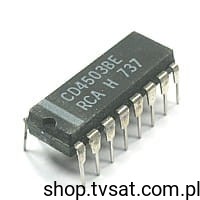 [50szt] CD4503BE Triple Analog Multiplexer DIP16 TI 