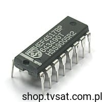 [10szt] HEF4517BP Dual 64-Bit Shift Register DIP16 PHILIPS