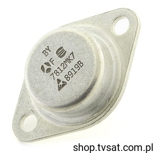 [3szt] 7812MK7 12V 1.5A Voltage Regulator TO3 SGS