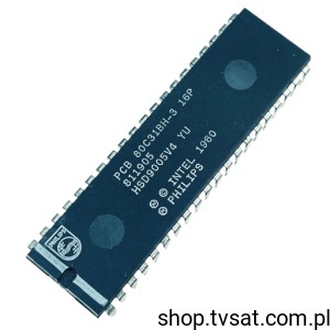 [4pcs] PCB80C31BH-3-16P 80C31 MCU 8-Bit DIP40 PHILIPS USE