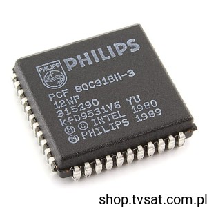 [21pcs] PCF80C31BH-3-12WP UPC 8Bit 12MHz SMD-PLCC44 PHILIPS BULK