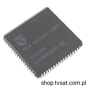 [2pcs] PCA80C562-12WP UPC 8Bit ADC UART SMD-PLCC68 PHILIPS
