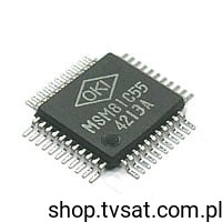 [2szt] MSM81C55 CMOS RAM I-O Timer SMD-QFP44 OKI