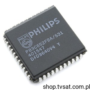 [3pcs] P83C652FBA-531 UPC 8Bit Service RTV SMD-PLCC44 PHILIPS